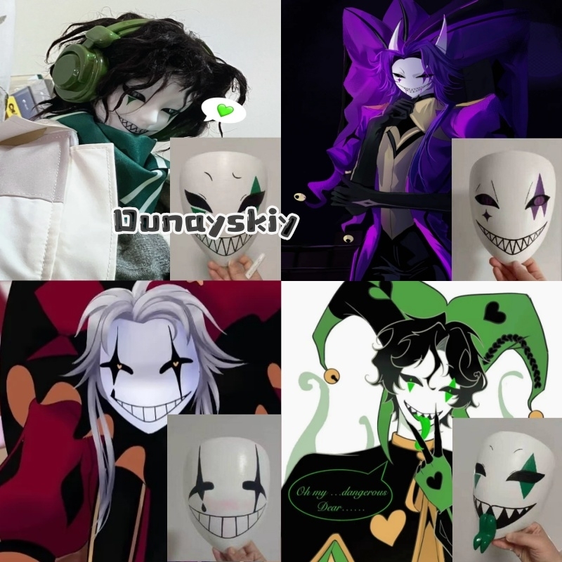 Anime Game Circus Cosplay-Kost – 3D Printing Mask Bewertung und Preis