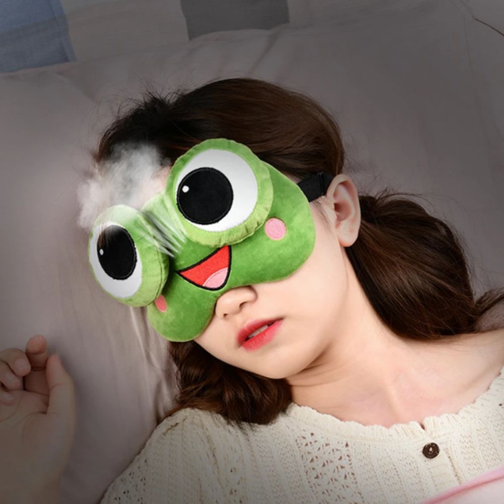 Niedliche Cartoon-Frosch-Schla – 3D Printing Mask Bewertung und Preis