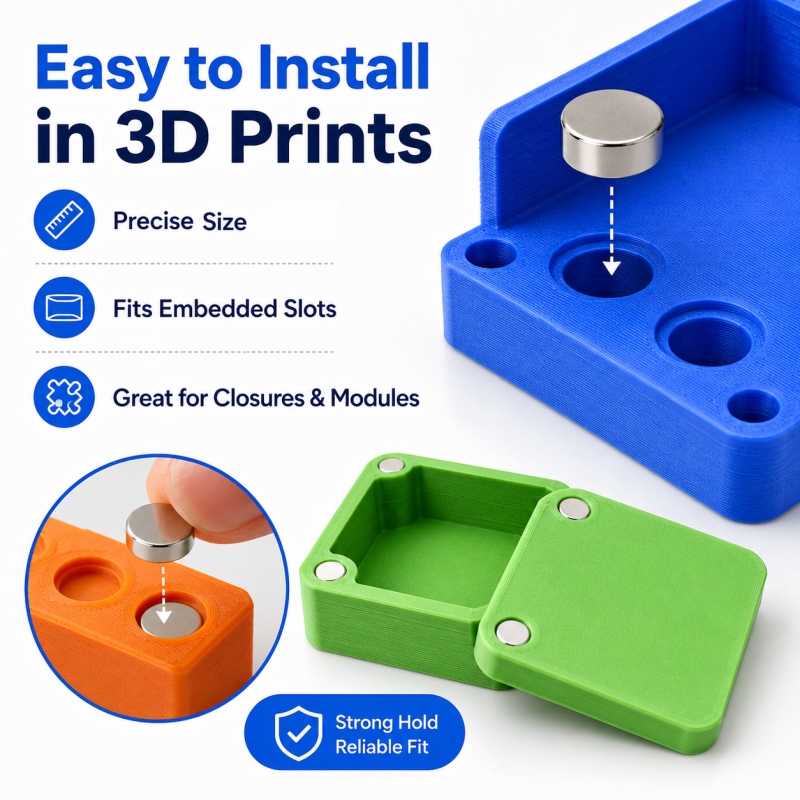 200 Stück/Box 3D-Druck-Magnet- – 3D Printing Bambu Lab Bewertung und Preis