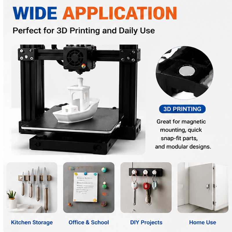 200 Stück/Box 3D-Druck-Magnet- – 3D Printing Bambu Lab Bewertung und Preis